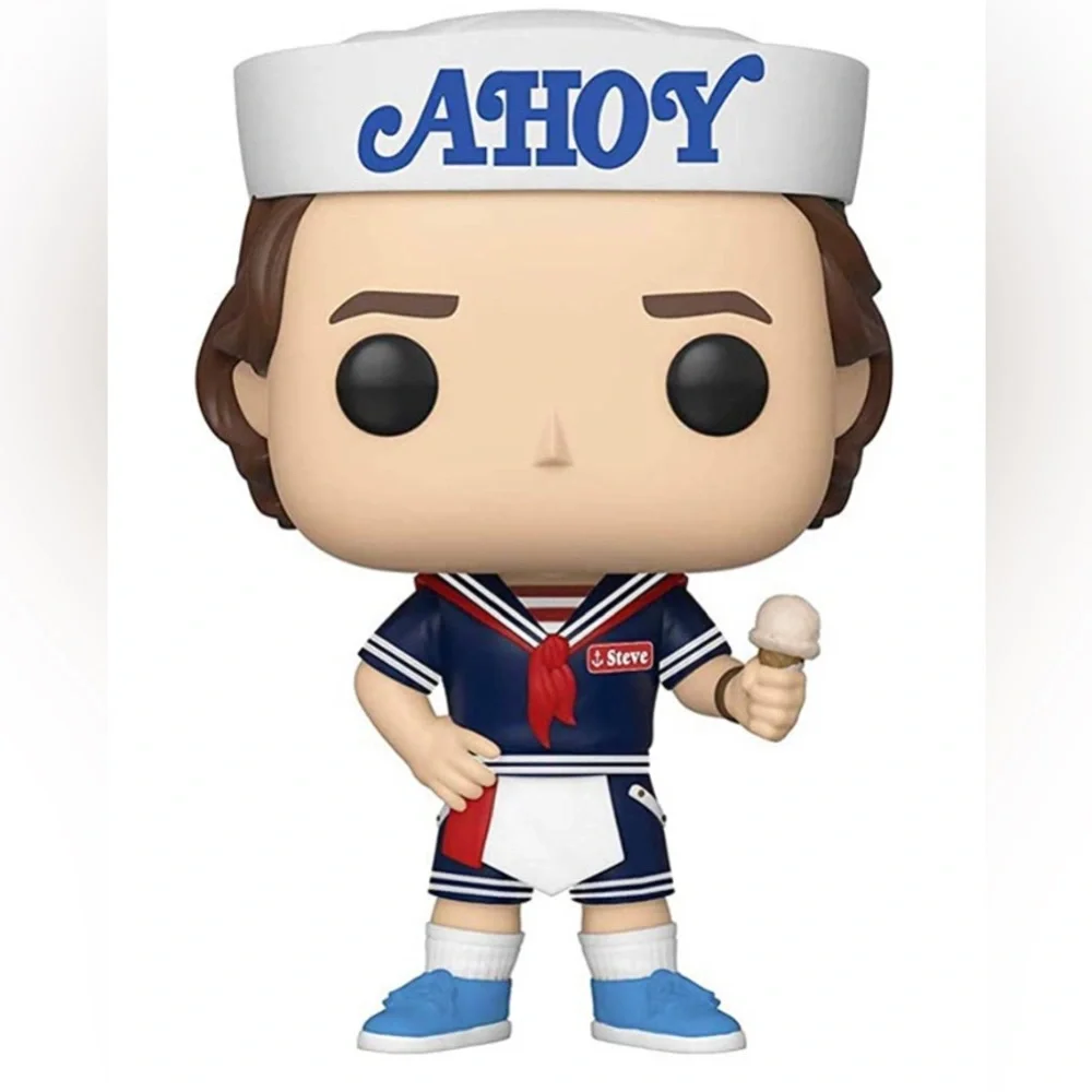Funko POP Stranger Things Steve Harrington Scoops Ahoy Outfit #803 Figure 3.75” - Picture 2 of 5